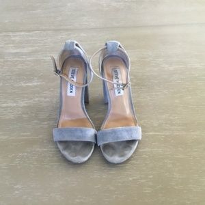 Sam Edelman, blue block heel sandal , size 6